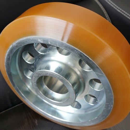 cci高性能聚氨酯輪 半導(dǎo)體高負(fù)載車輪 10*8&Omega;抗靜電包膠輪 抗磨損不產(chǎn)